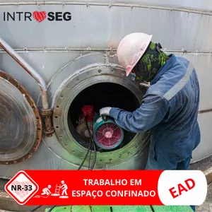 Imagem de NR-33 - 16h - EAD  - Vigia e trabalhador autorizado criado por INTROSEG Treinamentos LTDA na hotmart
