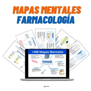 Imagen de portada para Curso online Mapas Mentales de Farmacología - Medicina 