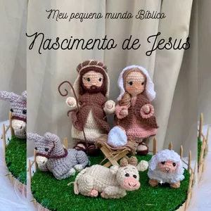Imagem de capa para o Curso online Meu pequeno mundo bíblico ( Nascimento de Jesus ) 