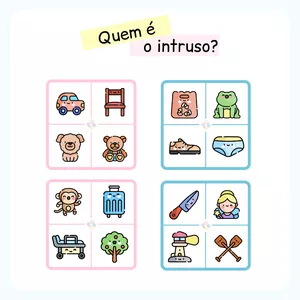 Imagem de capa para o Ebook QUEM É O INTRUSO? - ALITERAÇÃO 