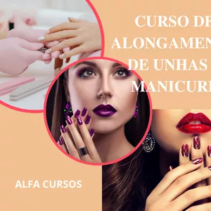 Imagem do curso Curso alongamento de unhas  e manicure.