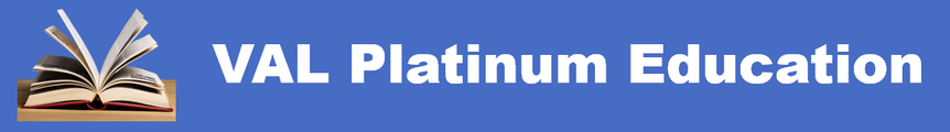 VAL Platinum Education logo