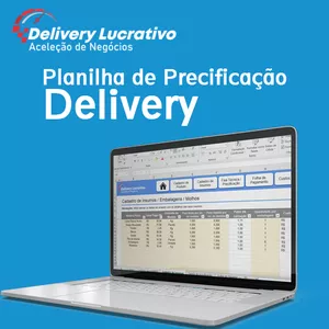 Imagem de capa para o Ebook Planilha de Precificação Delivery
