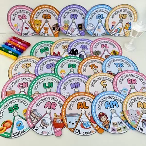 Imagem de capa para o Ebook Roleta Sílabas Complexas