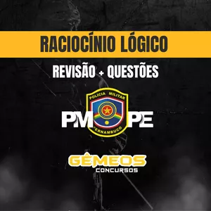 Imagem de capa para o Ebook RACIOCÍNIO LÓGICO RESUMO + QUESTÕES