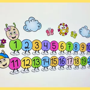 Imagem de capa para o Ebook Centopeia dos numerais 