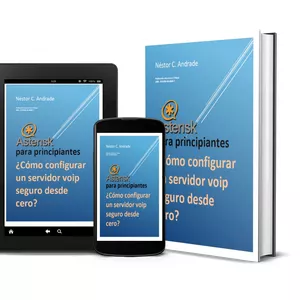 Imagen de portada para Ebook Ebook: * Asterisk para principiantes. ¿Cómo configurar un servidor voip seguro desde cero?