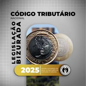 Imagem de capa para o Ebook CÓDIGO TRIBUTÁRIO NACIONAL 2025