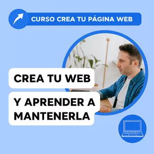 Imagen de portada para Curso online Crea tu Página Web