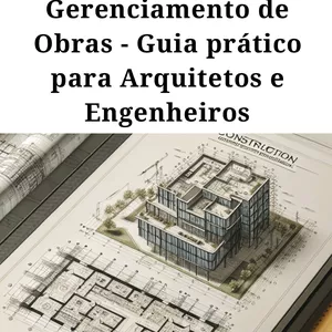 Imagem de capa para o Ebook Acompanhamento e Gerenciamento de Obras - Guia Prático para Arquitetos e Engenheiros