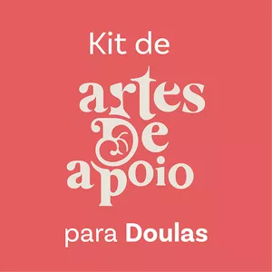 Imagem de capa para o Ebook Kit de Artes de Apoio para Doulas