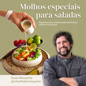 Imagem de capa para o Ebook Molhos especiais para saladas