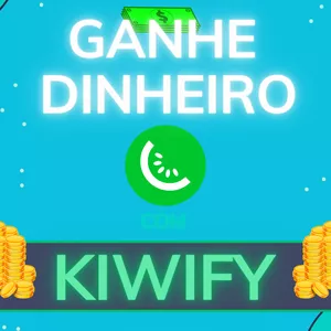 Imagem de capa para o Ebook Dominando a Arte de Ganhar Dinheiro com o Kiwify
