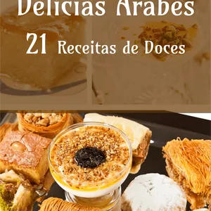 Imagem de capa para o Ebook Confeitaria Árabe