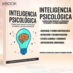 Imagen de portada para Ebook  INTELIGENCIA PSICOLÓGICA – La guía definitiva para entrenar tu mente y recuperar el control de tu vida