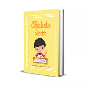 Imagem de capa para o Ebook ALFABETO COLORIDO