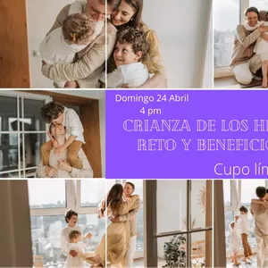 Imagen de portada para Evento presencial Crianza de hijos, reto y beneficios.
