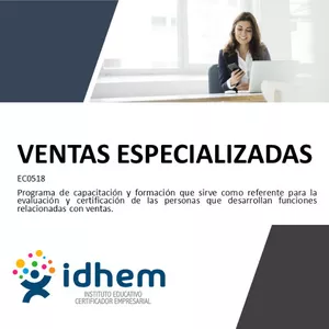 Imagen de portada para Curso online VENTAS ESPECIALIZADAS