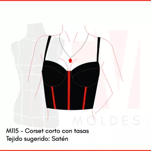 Imagen de portada para Ebook PATRON DE CORSET CON COPA