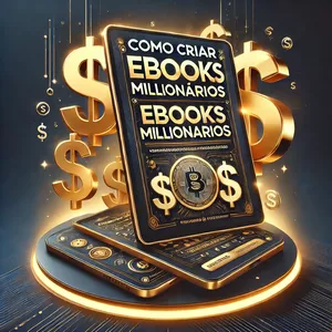 Imagem de capa para o Curso online CRIANDO EBOOKS MILIONÁRIOS COM IA