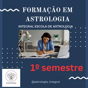 Imagem de capa para o Curso online FORMAÇÃO EM ASTROLOGIA MÓDULO BÁSICO   - primeiro semestre