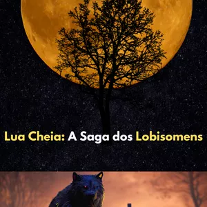 Imagem de capa para o Ebook Lua Cheia: A Saga dos Lobisomens
