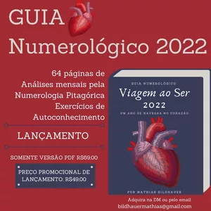 Imagem principal do produto GUIA NUMEROLÓGICO VIAGEM AO SER 2022
