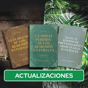 Imagen de portada para Ebook Paquete de actualizaciones para La Biblia Perdida de los Remedios Naturales - ES