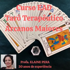 Imagem de Curso: TAROT TERAPÊUTICO - 22 Arcanos Maiores criado por Pontolluz - Elaine Pera na hotmart