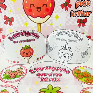 Imagem de capa para o Ebook 🍓✨MORANGO QUE VIROU ESTRELA🍓✨