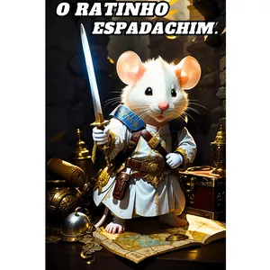 Imagem de capa para o Ebook O Ratinho Espadachim.