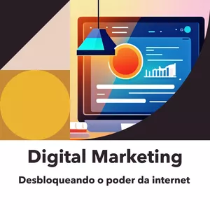 Imagem de capa para o Ebook Conheça o Marketing Digital