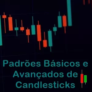 Imagem de capa para o Ebook Padrões Básicos e Avançados de Candlesticks