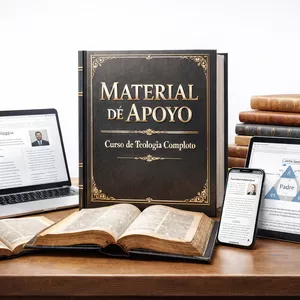 Imagen de portada para Ebook 📚🔥MATERIALES DE ESTÚDIO - Curso Completo de Teologia con Certificado Internacional