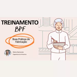Imagem de capa para o Curso online Treinamento Geral de Boas Práticas de Fabricação (slides)