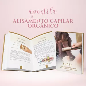 Curso Apostila Editável de Alisamento Capilar