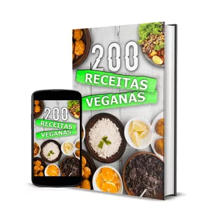 Curso E-book 200 Receitas Veganas