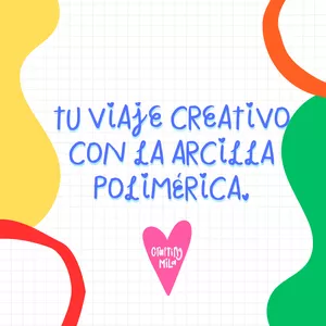 Imagen de portada para Curso online Tu Viaje Creativo con la Arcilla Polimérica.