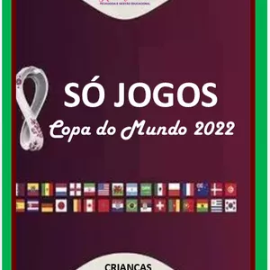 Imagem de capa para o Ebook SÓ JOGOS - COPA DO MUNDO 2022