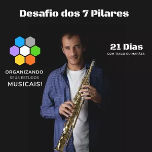 Imagem de capa para o Curso online DESAFIO DOS 7 PILARES 2.0 (Organizando seus Estudos Musicais)