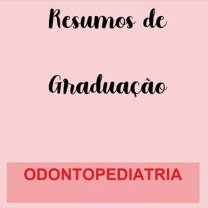Imagem de capa para o Ebook ODONTOPEDIATRIA