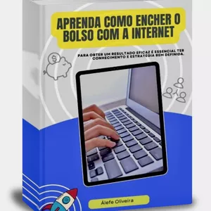 Imagem de capa para o Ebook Aprenda a encher o bolso com a internet