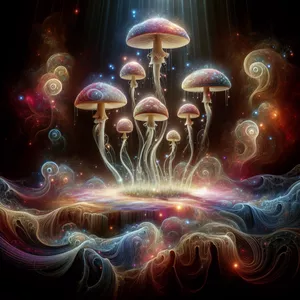 Imagem de capa para o Ebook Os fungos: a internet da natureza