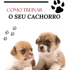 Imagem de capa para o Ebook COMO TREINAR SEU CACHORRO