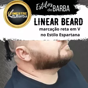 Imagem de capa para o Curso online BARBA LINEAR em V Espartana