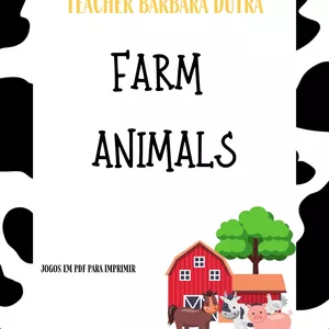 Cover image for Ebook Kit - Farm - Jogos e atividades