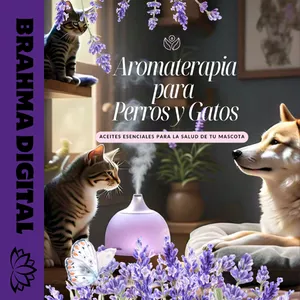 Imagen de portada para Ebook Aromaterapia para Perros y Gatos. Aceites Esenciales para la Salud de tu Mascotas