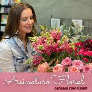 Imagem principal do produto Assinatura Floral - Decorar com Flores 