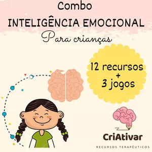 Imagem principal do produto Combo Inteligência Emocional para Crianças - CriAtivar Recursos Terapêuticos