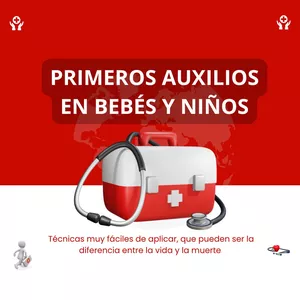 Imagen de portada para Ebook Primeros Auxilios para bebés y Niños